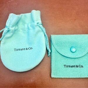 Tiffany & Co. Turquoise Pouch and Case Set